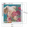 >SALE<Full Drill Diamond Painting Flower Pig Cross Stitch Home Decor Kits (CQ077)