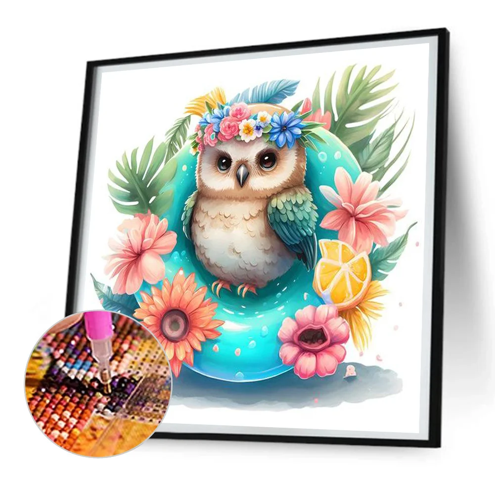 Mandala Owl Beautiful Diamond Painting Owl - FridayStuff