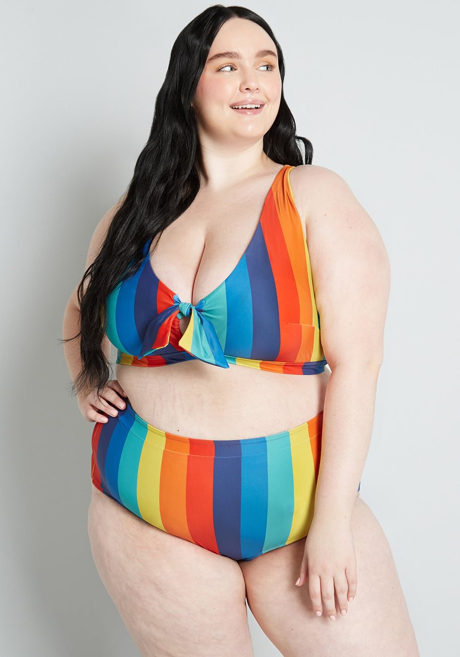 ModCloth x Collectif The Sara High-Waisted Bikini Bottom