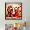 Dog-11CT Stamped Cross Stitch 40*40cm/15.75*15.75in