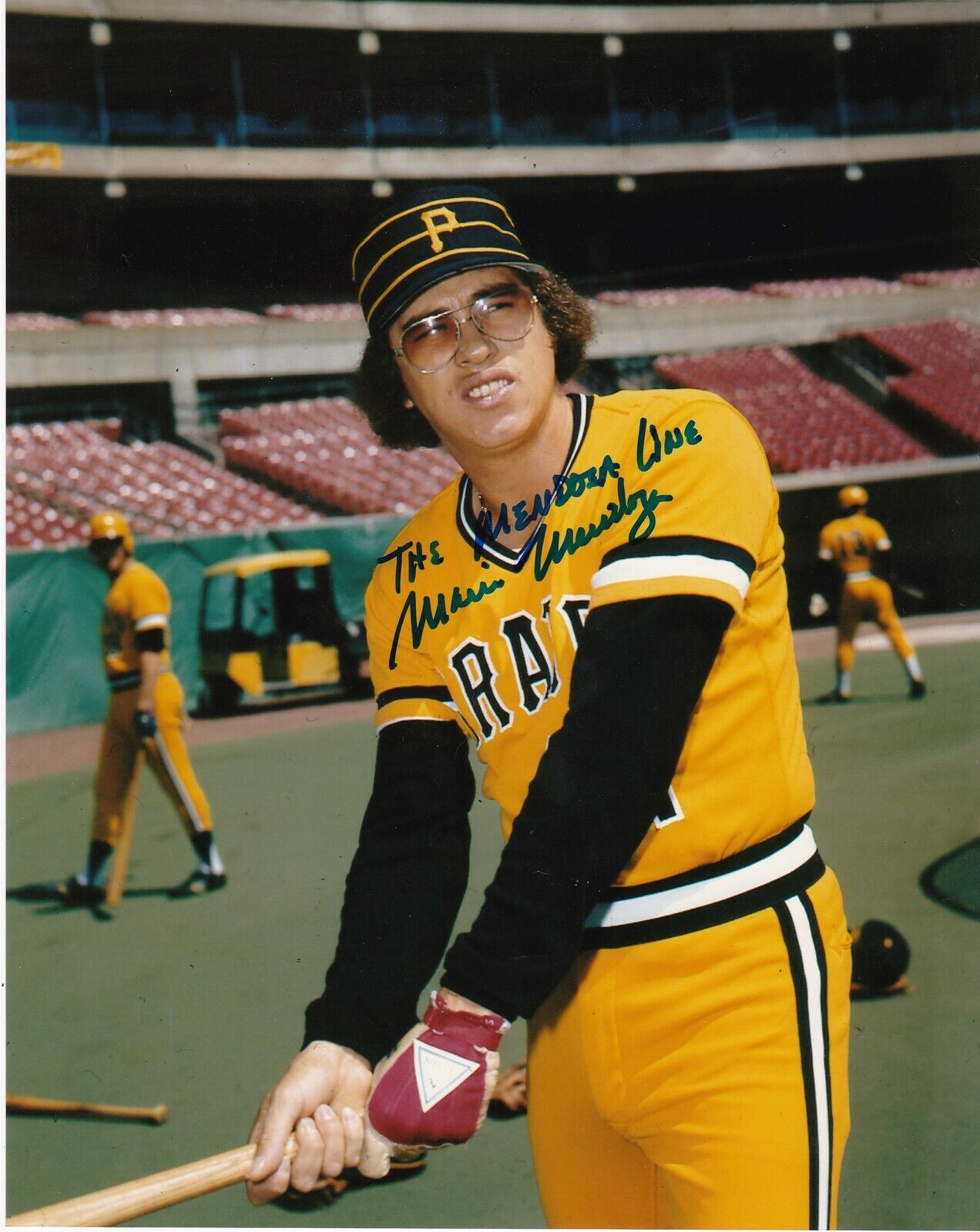 MARIO MENDOZA PITTSBURGH PIRATES THE MENDOZA LINE