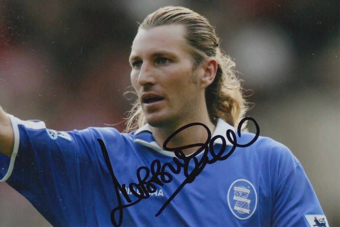 ROBBIE SAVAGE HAND SIGNED 6X4 Photo Poster painting - FOOTBALL AUTOGRAPH - BIRMINGHAM CITY 1.