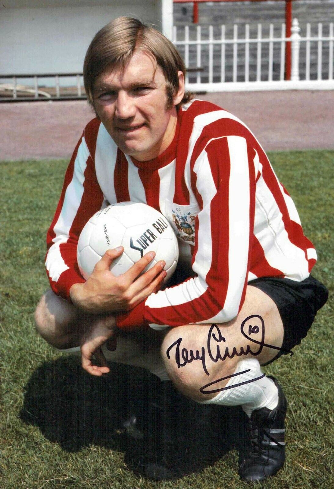 Tony CURRIE Signed 12x8 Sheffield United Photo Poster painting 4 Private Signing AFTAL RD COA