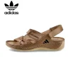 Sandały damskie Adidas&reg; 2025 Leather, stylowa platforma
