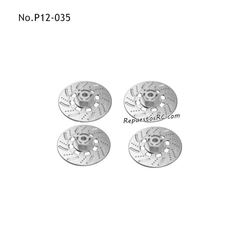 UDIRC UD1201 Piezas para coches RC Contactor de Disco P12-035