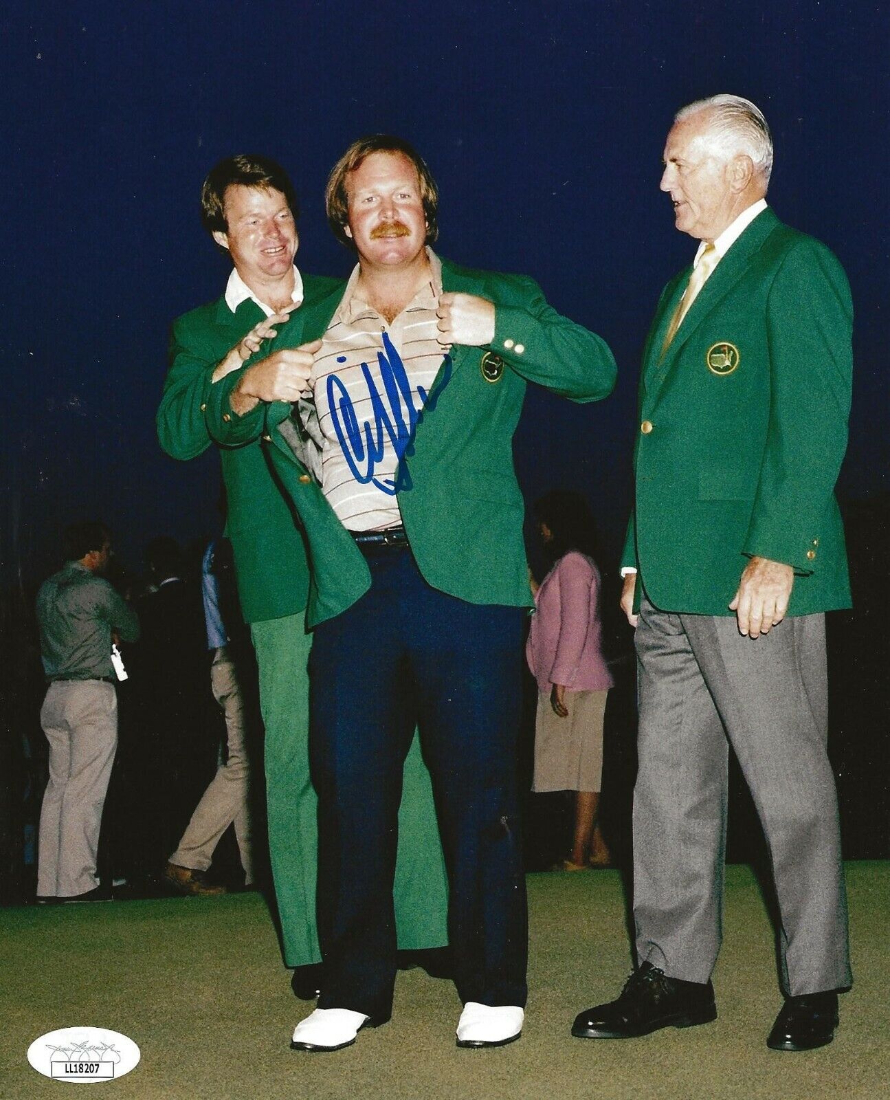 Craig Stadler signed Masters Green Jacket 8x10 Photo Poster painting autographed 3 JSA