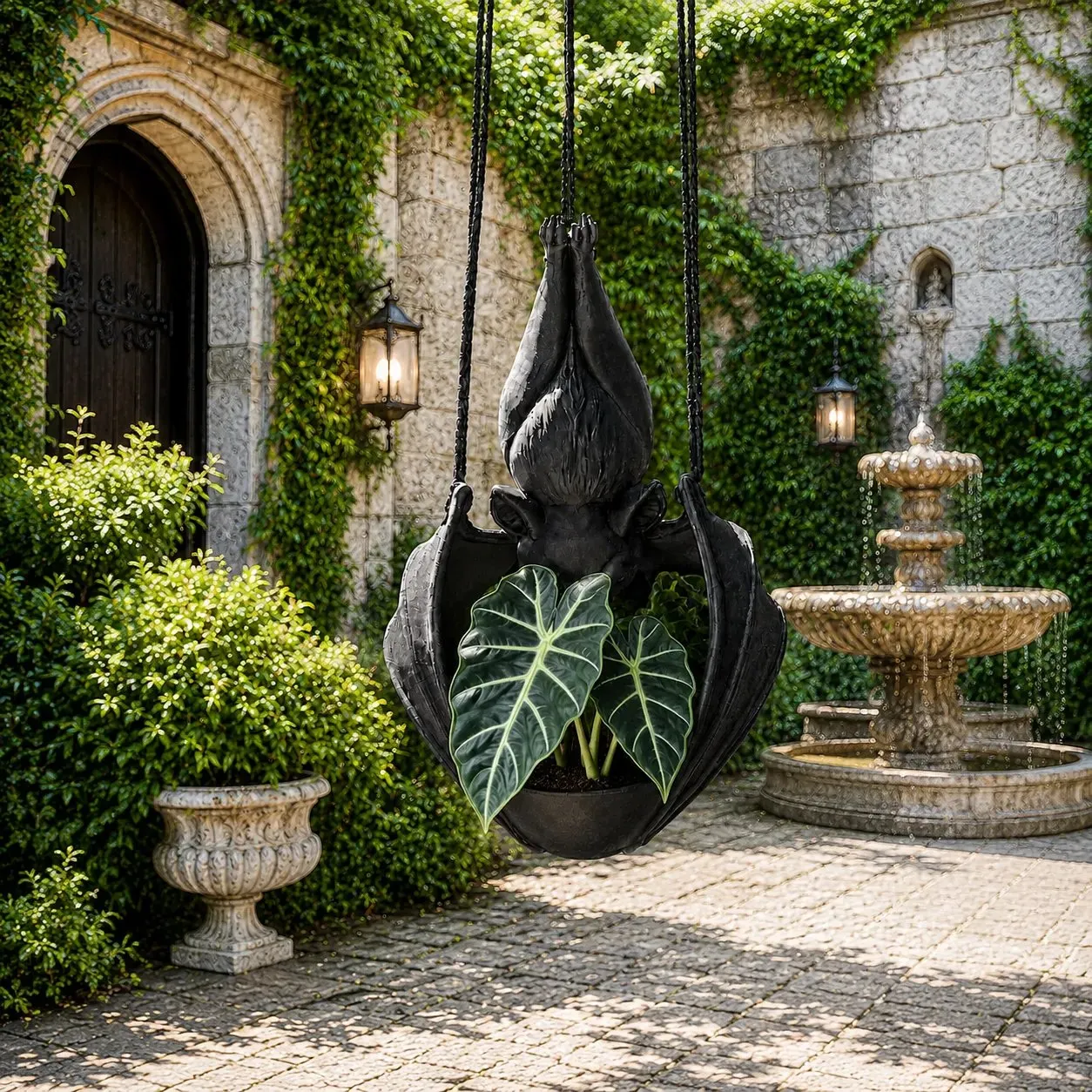 🎁Last Day 60% OFF - Hanging Bat Plant Pot 