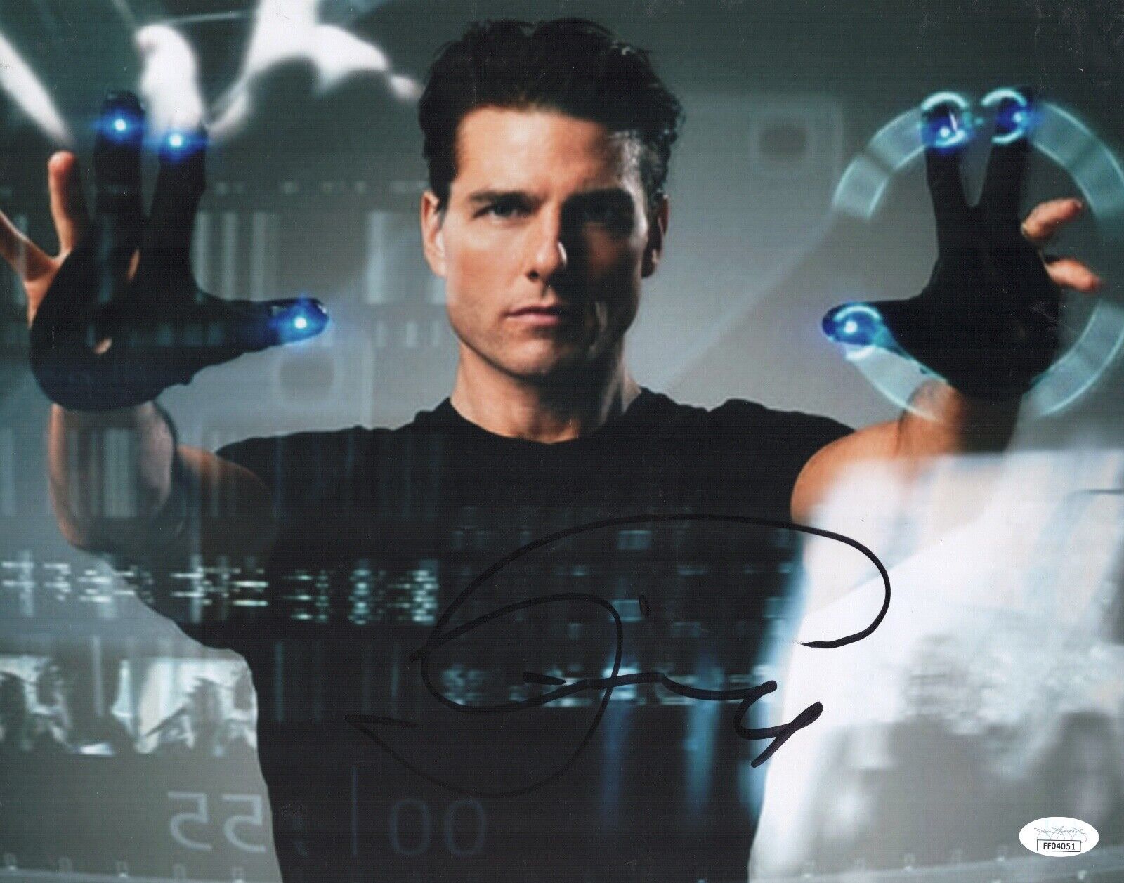 TOM CRUISE Signed 11X14 Minority Report IN PERSON Autograph Top Gun JSA COA