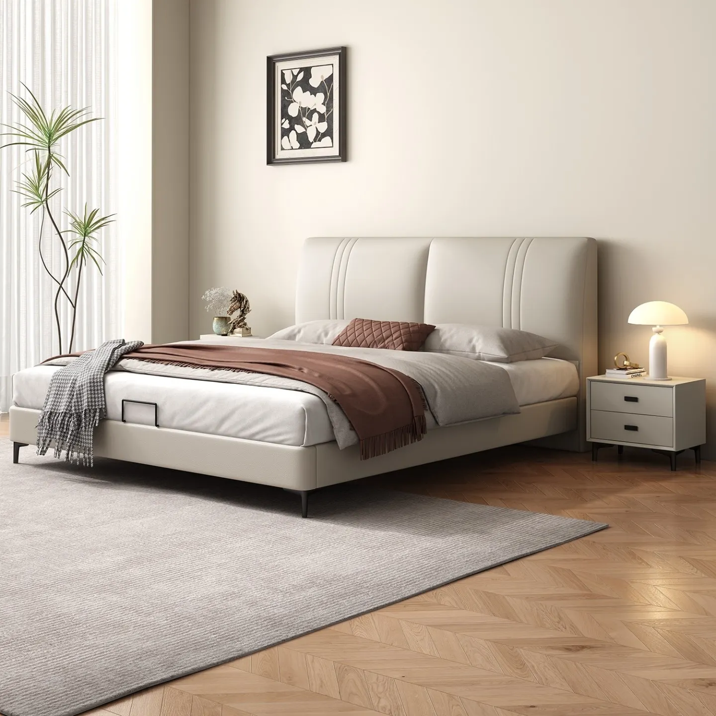 Upholstered Bed 220918