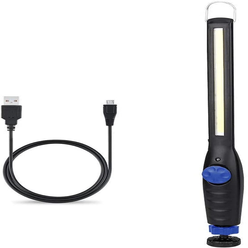 

COB Hook Hanging Lamp USB Rechargeable Emergency Torch, 501 Original