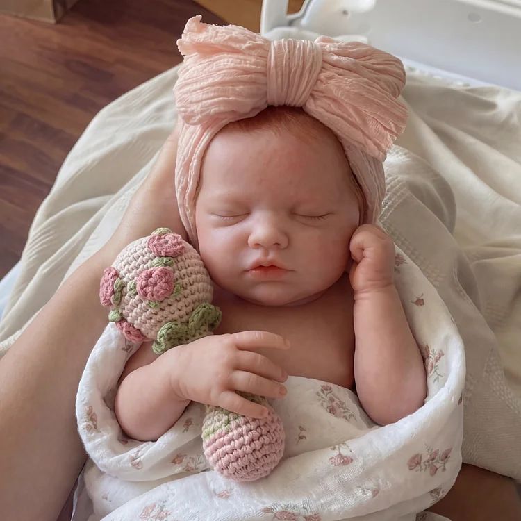 [Pre-Order]Lifelike Baby Girl/Boy 12"/16" Sizes, Newborn Reborn Girl with Real Skin Texture