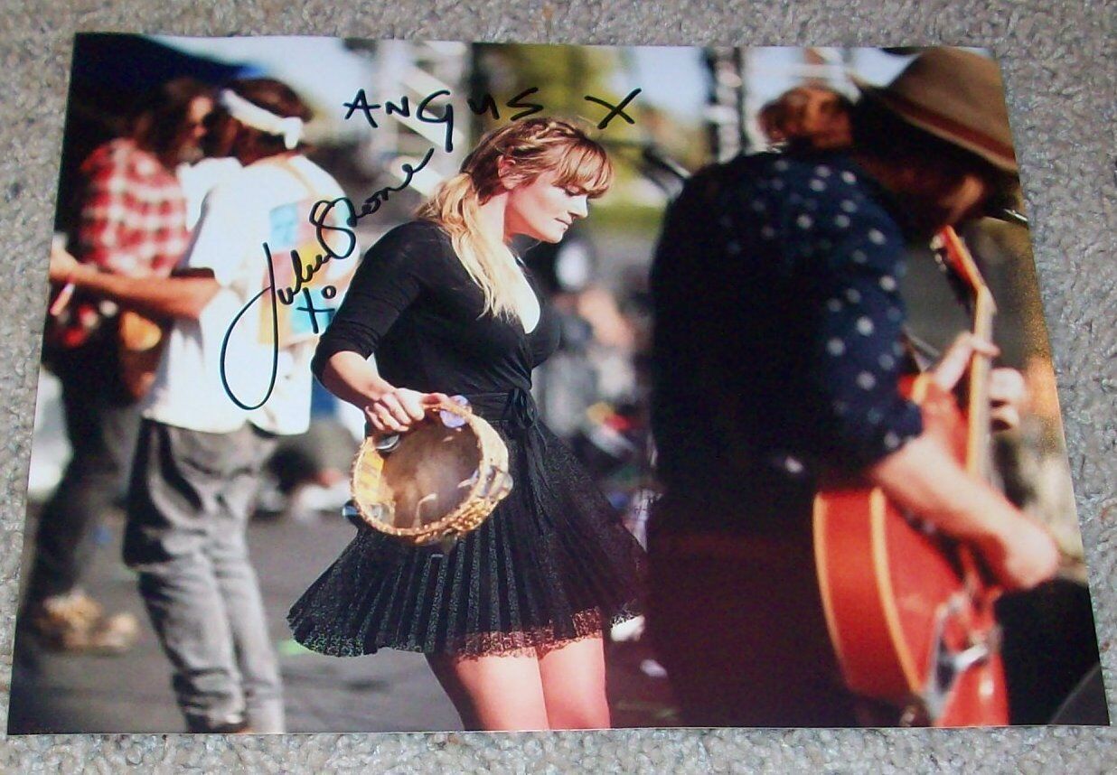 ANGUS & JULIA STONE BAND SIGNED AUTOGRAPH 8x10 Photo Poster painting D w/PROOF