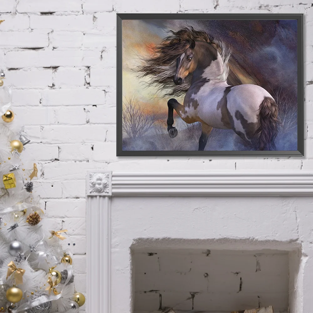 Diamond Painting - Full Round Drill - Horse(Canvas|40*30cm)