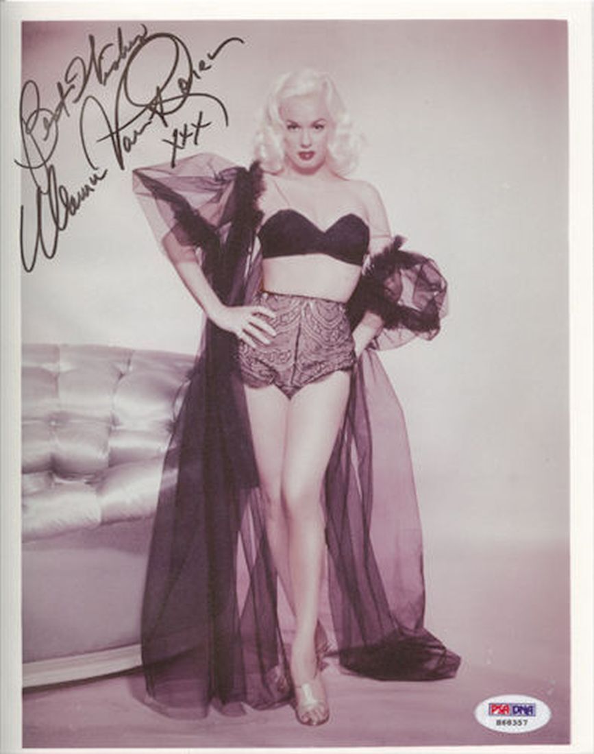 MAMIE VAN DOREN ACTRESS HOT SEX SYMBOL 50'S & 60'S LINGERIE PSA DNA