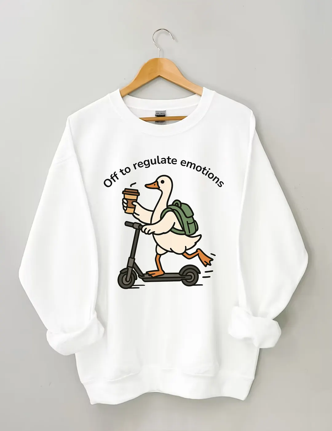 Off To Regulate Emotions Sweatshirt