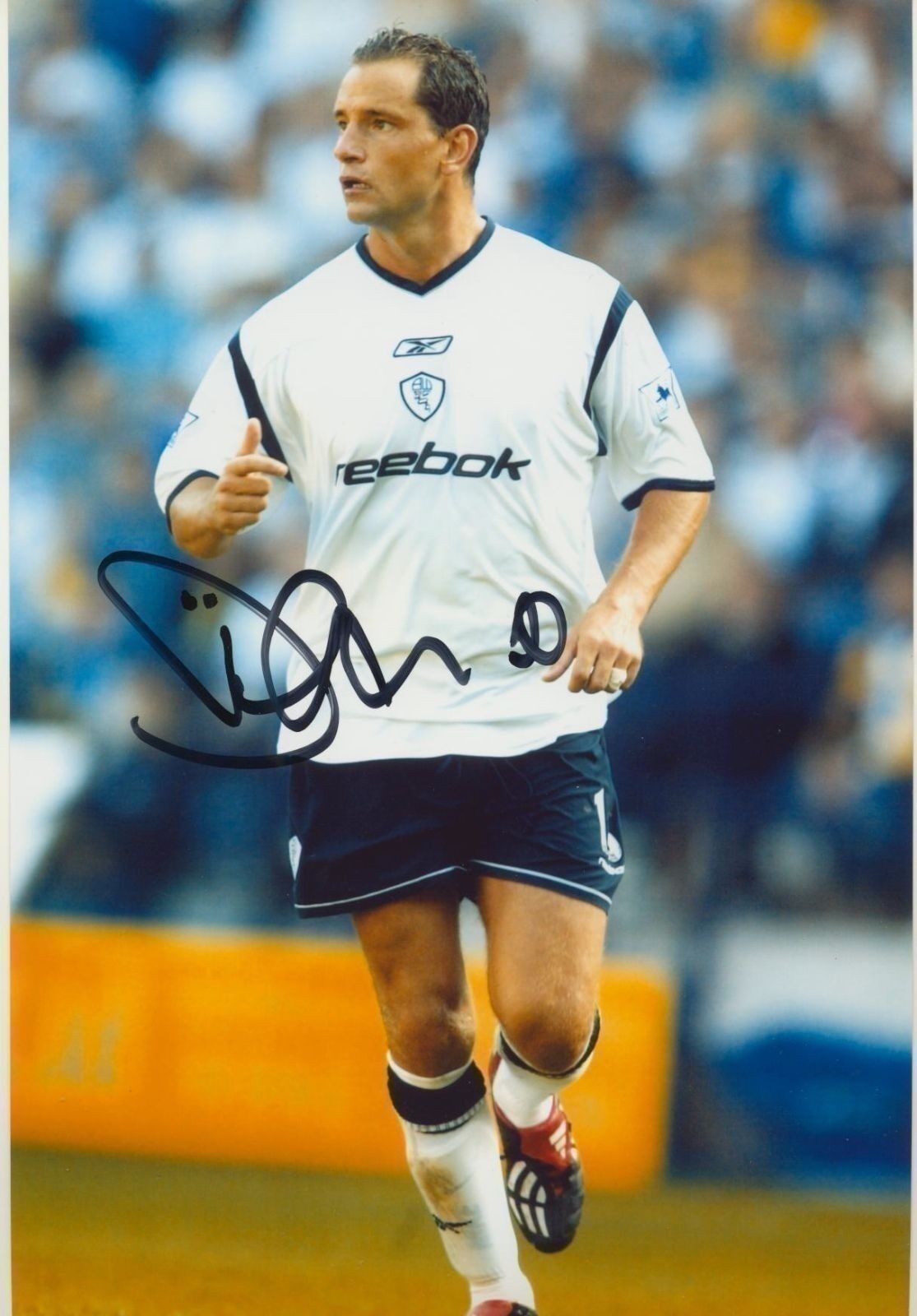 Dean Holdsworth Autograph Football Signed 12x8 Photo Poster painting AFTAL [1448]