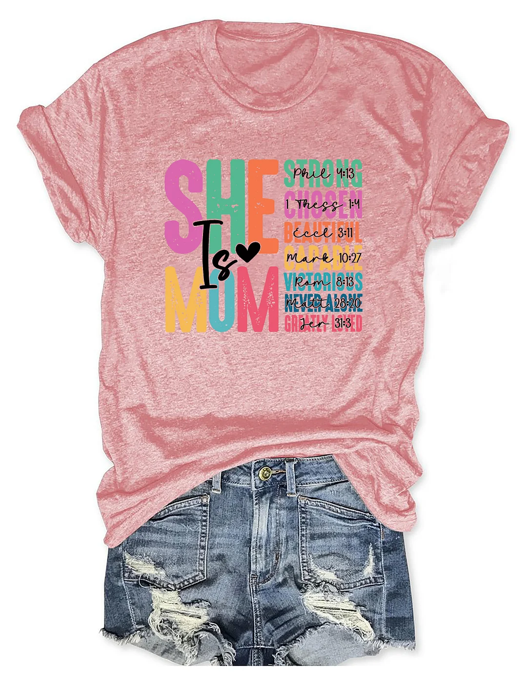 She Is Mom T-shirt