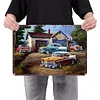 Cars & Rural Farmhouse - Metal Tin Signs(8*12Inch/12*16Inch) - Garage