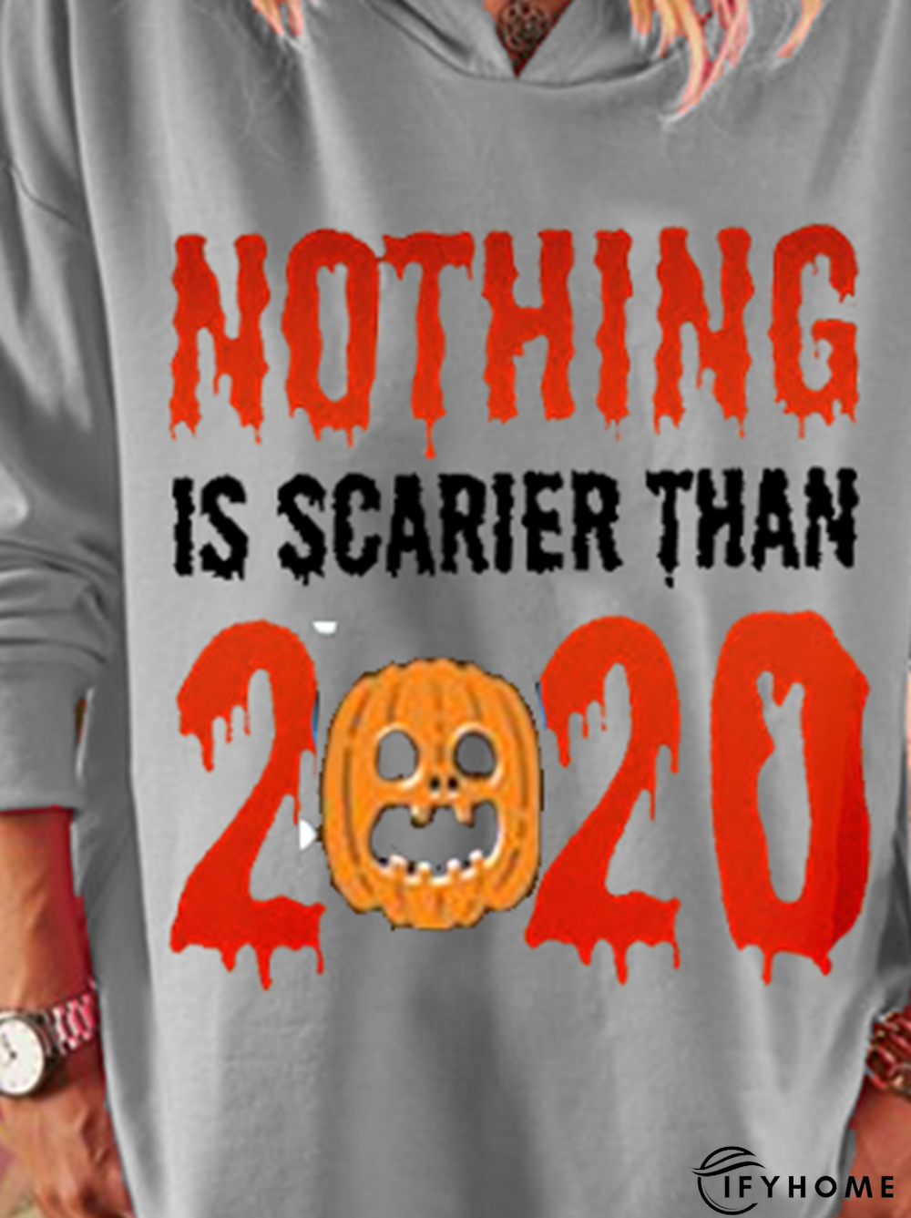 Long Sleeve Hoodie Cotton Boho Sweatshirt | IFYHOME