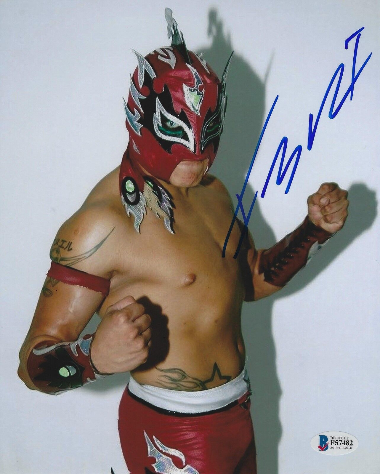 Rey Fenix Signed 8x10 Photo Poster painting BAS Beckett COA Lucha Underground Impact Wrestling 2