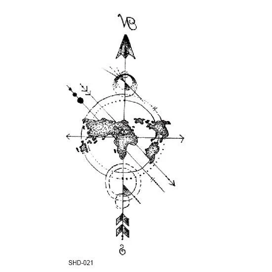 Waterproof Temporary Tattoo Black Sketchs Flowers Animal Tattoo Stickers Flash Fake Body Tattoos for Women tatuajes temporales