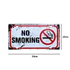 No Smoking - Car License(6*12Inch)