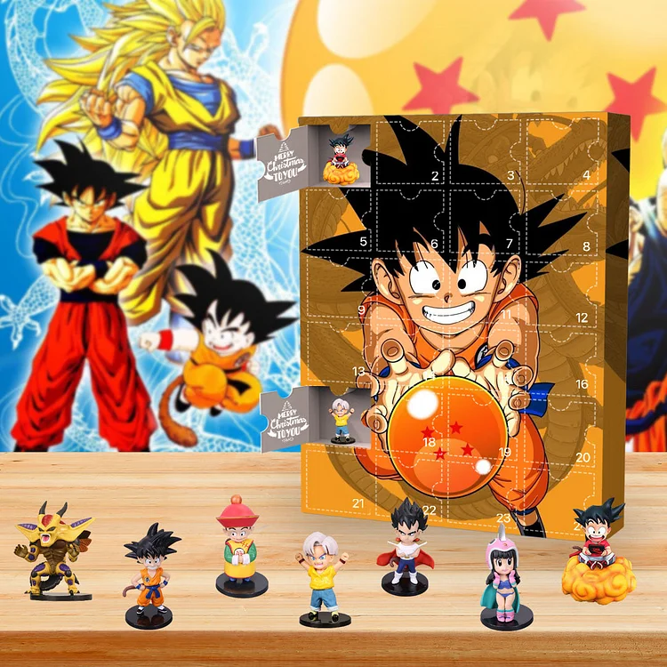 Dragon Balls Advent Calendar -- The One With 24 Little Doors