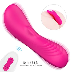 Wireless Remote-Controlled Wearable Penis Vibrator