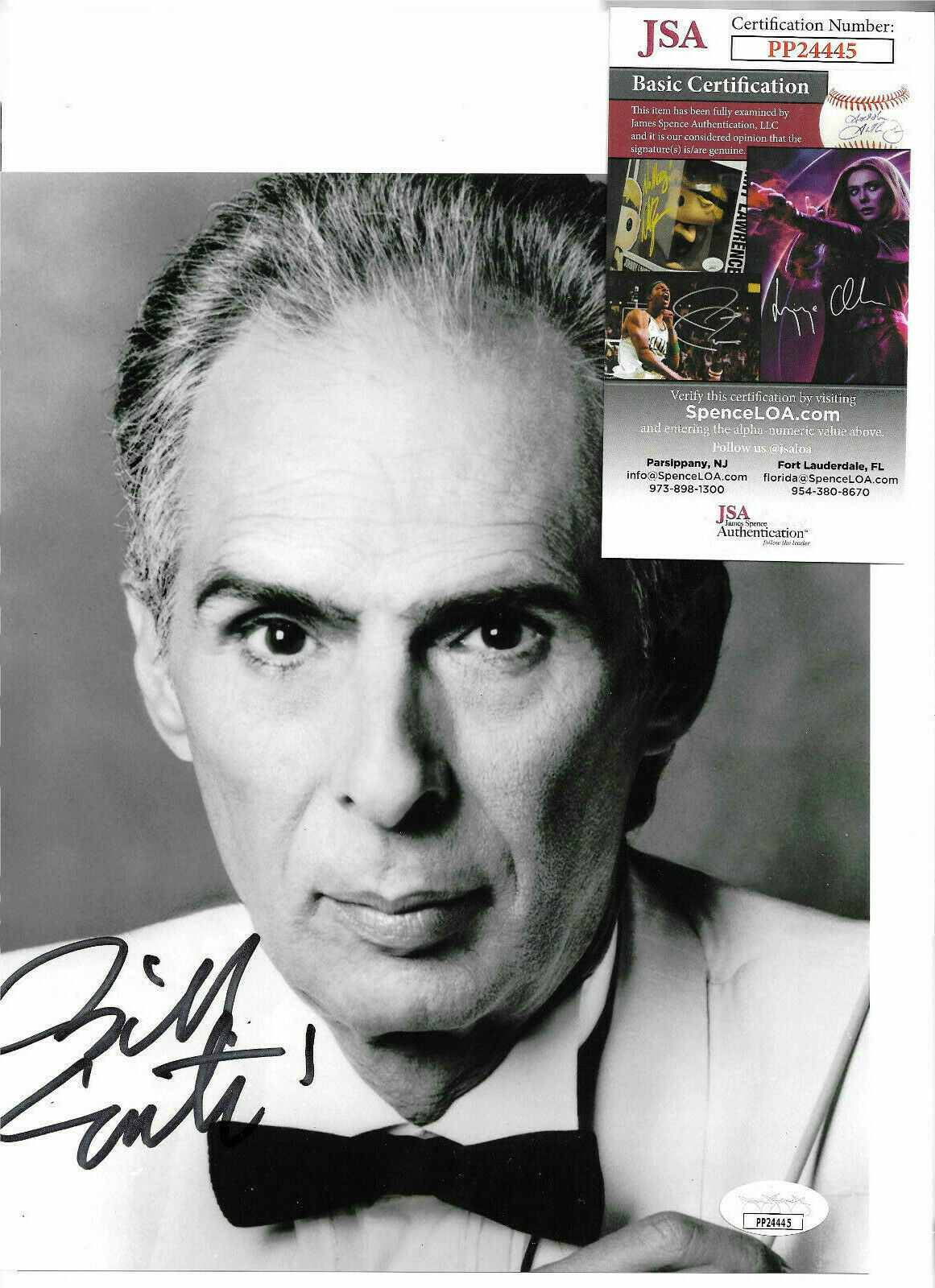 Bill Conti Signed 8x10 Photo Poster painting Auto, Music Composer, Rocky, Karate Kid, JSA COA