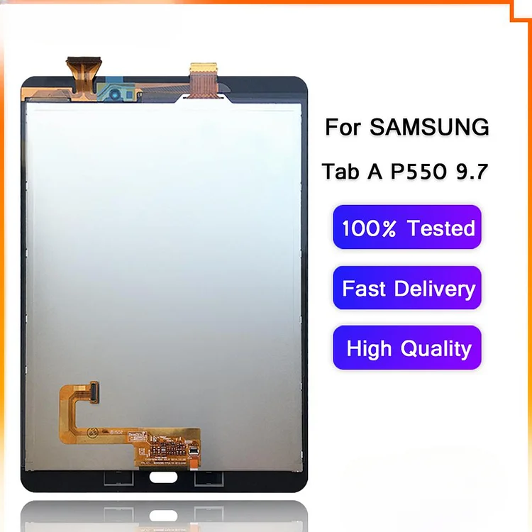 LCD Display For Samsung GALAXY Tab A 9.7 SM-P550 P550 Touch Screen Digitizer Assembly Tablet LCD Replacement For Samsung P550