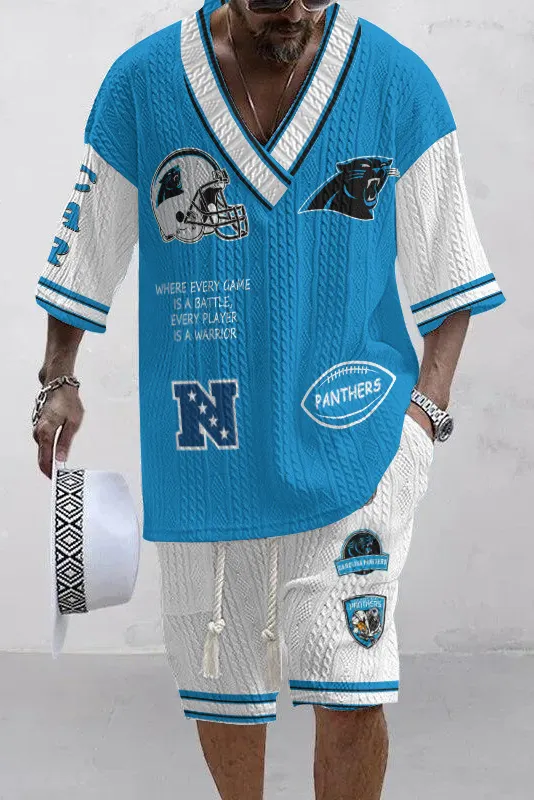 Carolina Panthers
 Limited Edition Top And Shorts Two-Piece Suits