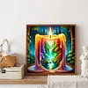 Forest Candle-Full Round Diamond Painting