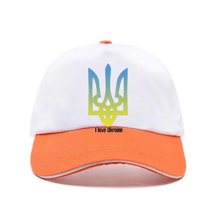 cap hatUkraina Fag Ukraine Pridetryzub Ukrainian Tee ouvenir treet Wear Fahion Baseball Cap