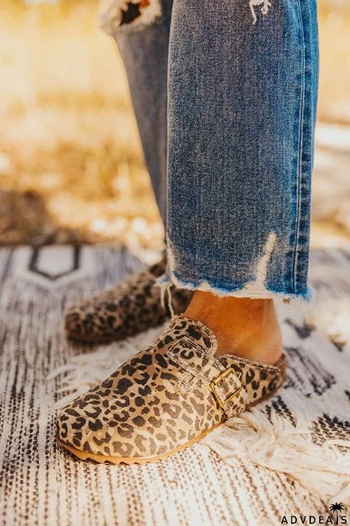 Fringed Serape Slip-on Slipper