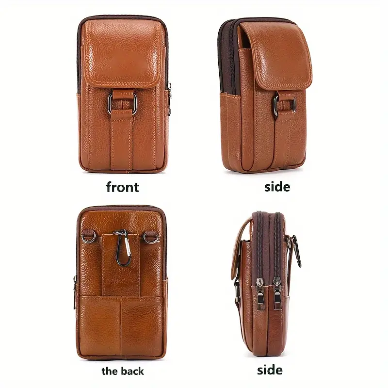 1pc     bag top   cowhide   hanging     details 6