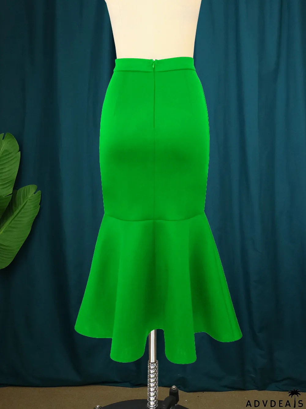 Fall High Waist Comfort Skirt Career Slim Fit Fishtail Bustskirt