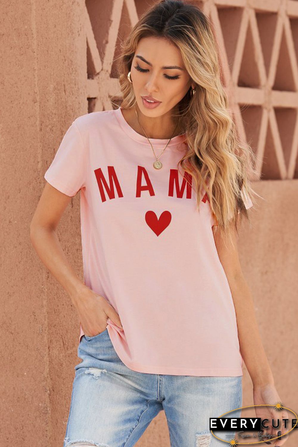 MAMA Letter Print Tee