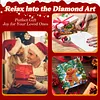 Cartoon Ginger Man DIY Diamond Painting Greeting Cards with Envelopes