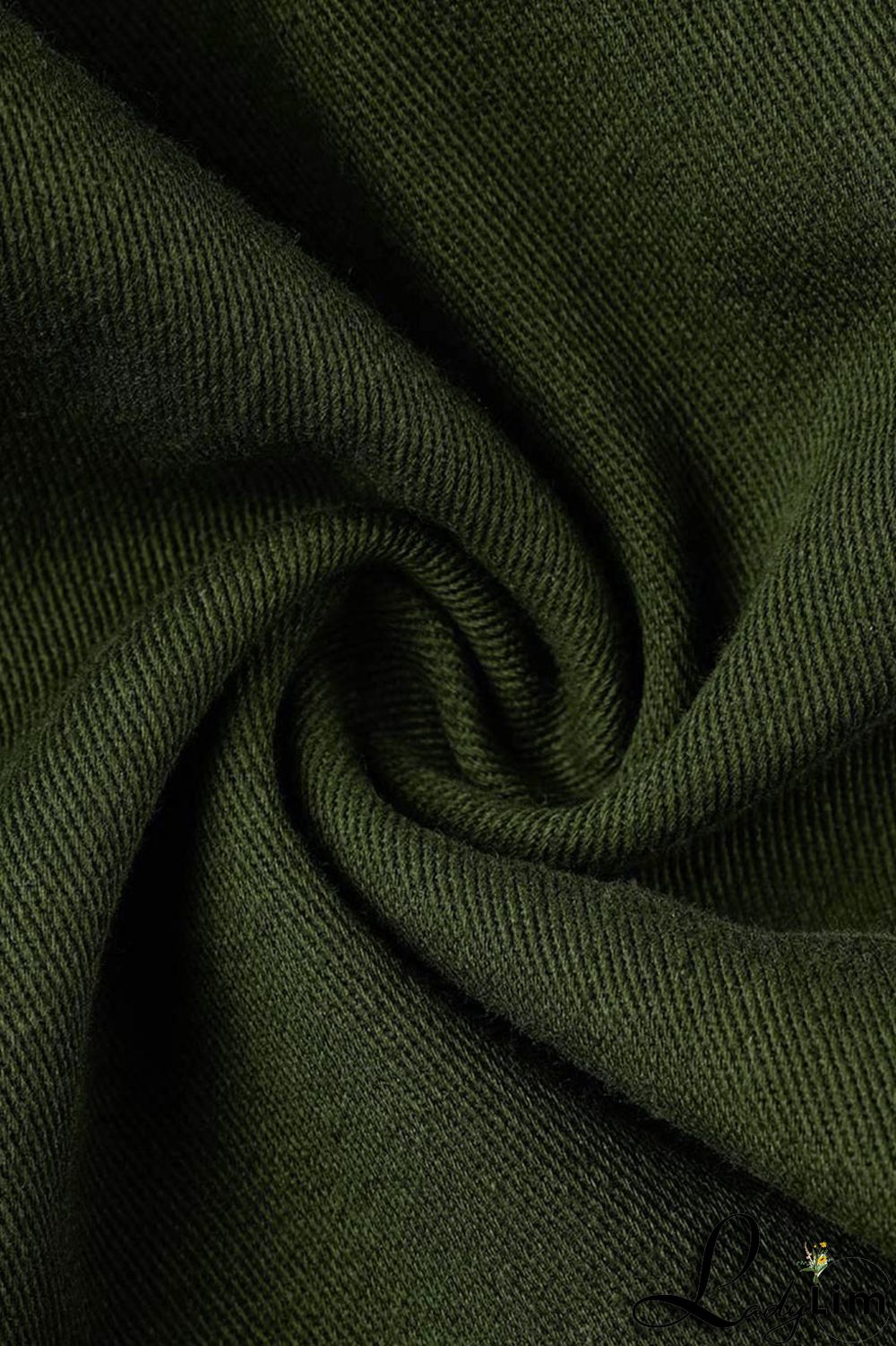 Green Street Solid Patchwork Pocket High Waist Straight Solid Color Bottoms