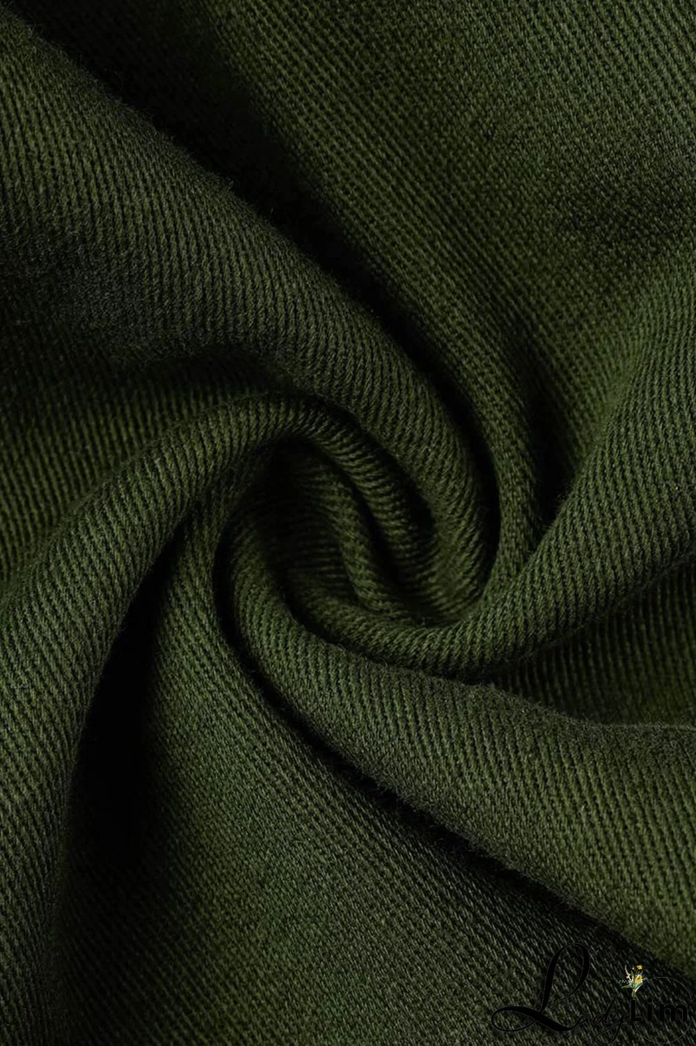 Green Street Solid Patchwork Pocket High Waist Straight Solid Color Bottoms