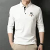 100% Cotton Embroidered Long Sleeve T-shirt
