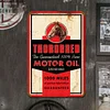 Thoroughbred Motor Oil - Metal Tin Signs(8*12Inch/12*16Inch) - Garage
