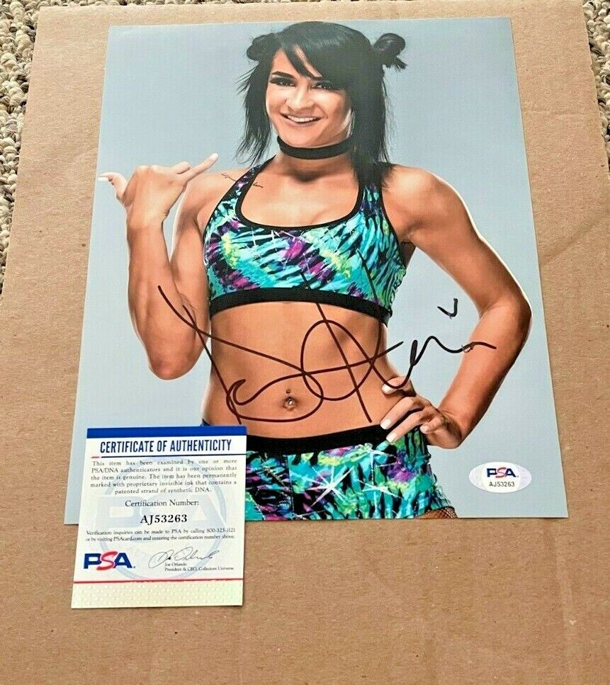 DAKOTA KAI SIGNED SEXY 8X10 Photo Poster painting PSA/DNA NXT WRESTLING