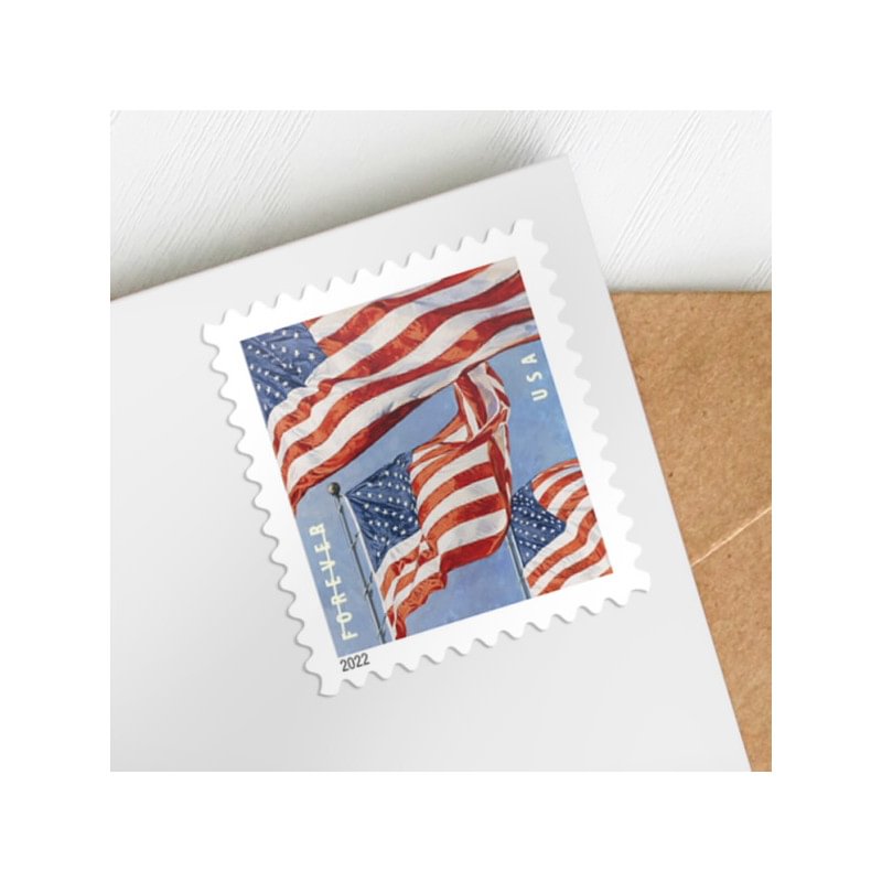 [ Sheets ] 2022 U.S. Flag Forever Stamps