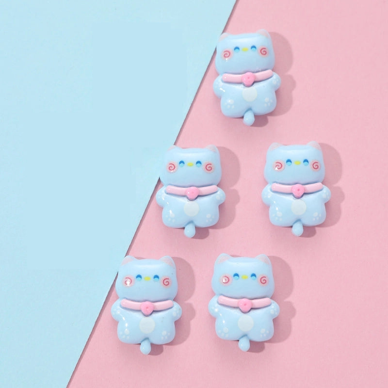 5 Pieces 25mm (Sold By Unit) Hole Under 1mm Titanium Alloy Cat DIY Accessories