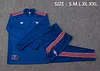 Joyfball 2024/2025 Arsenal Half-Pull Training Suit blue Retro Version Football Shirt 1:1 Thai Quality