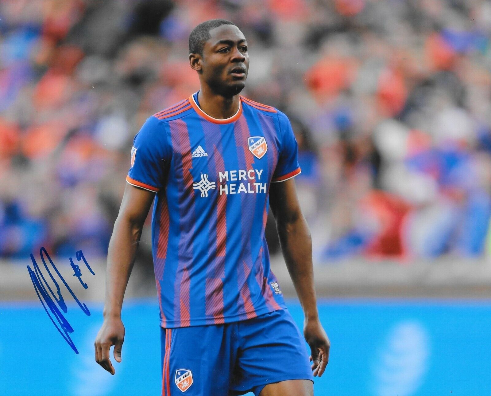 Fanendo Adi signed FC Cincinnati 8x10 Photo Poster painting autographed MLS Soccer