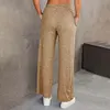 Gioiacombo&trade; Nuovi pantaloni sportivi casual larghi semplici da donna