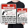 No Trespassing - Vintage Metal Signs - 30*40cm - Warning