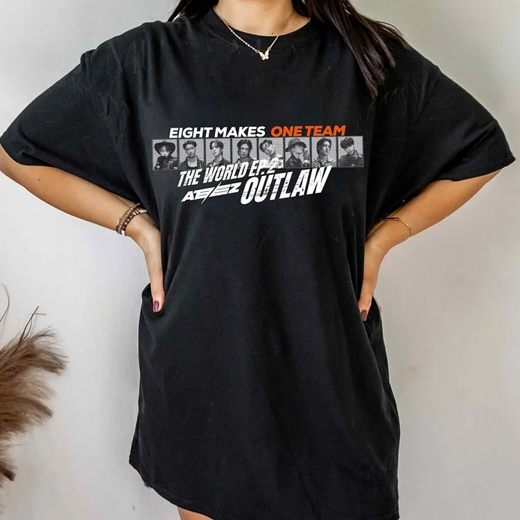 ATEEZ THE WORLD EP.2 : OUTLAW ONE TEAM T-shirt